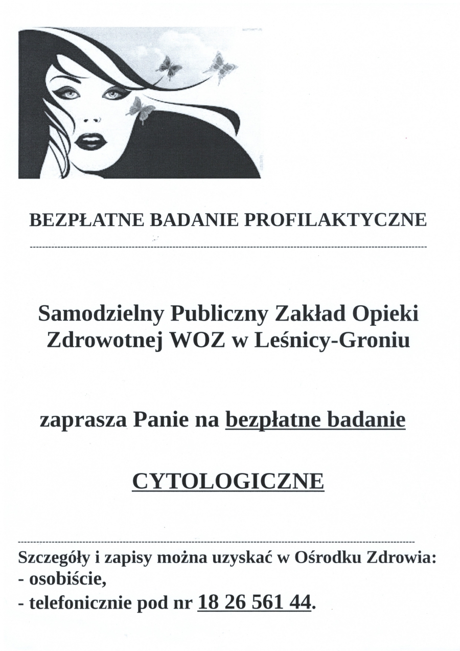 Badanie cytologiczne